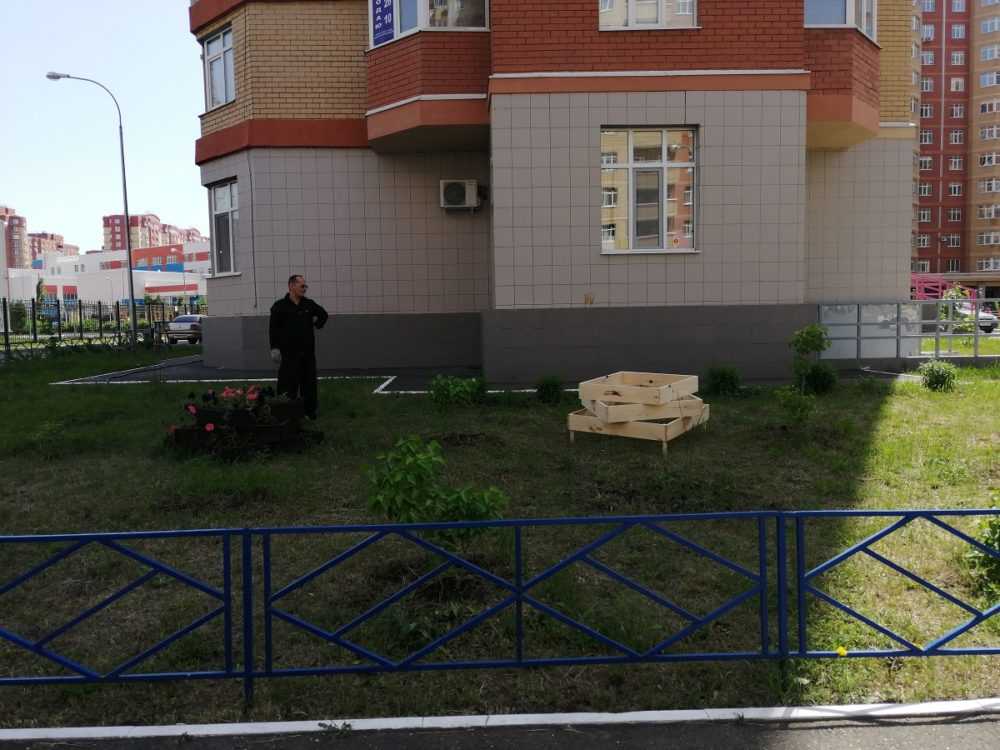 благоустройство территории мкд