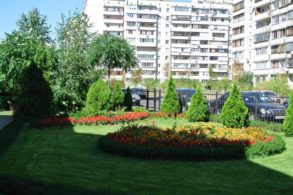 благоустройство дворовой территории мкд